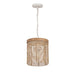 Maxim - 22441NAEC - One Light Pendant - Vannerie - Ecru