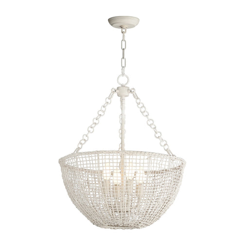 Maxim - 22473WWT - Four Light Pendant - Cestino - Weathered White