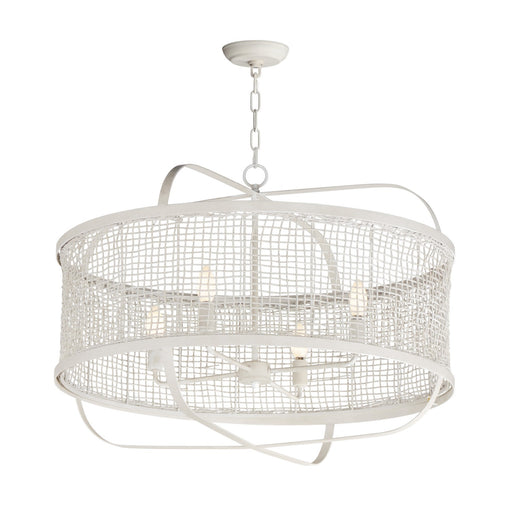 Maxim - 22475WWT - Four Light Pendant - Cestino - Weathered White