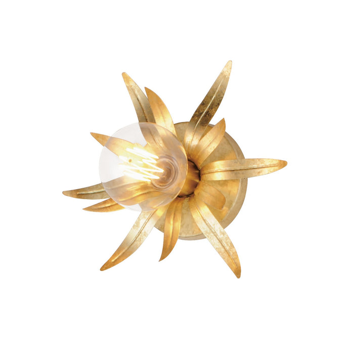 Maxim - 2880GL - One Light Wall Sconce - Paloma - Gold Leaf