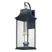 Maxim - 30026CLBK - Three Light Outdoor Wall Sconce - Vicksburg - Black