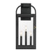 Maxim - 30804CLBK - Three Light Outdoor Wall Sconce - Bonham - Black