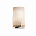 Justice Designs - PNA-5531-WAVE-CROM - One Light Wall Sconce - Porcelina - Polished Chrome