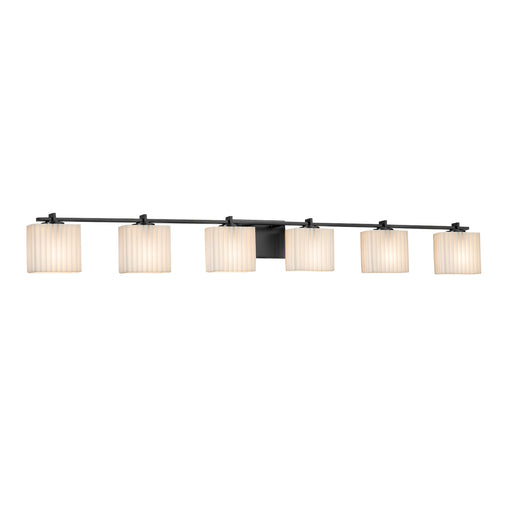 Porcelina Six Light Bath Bar