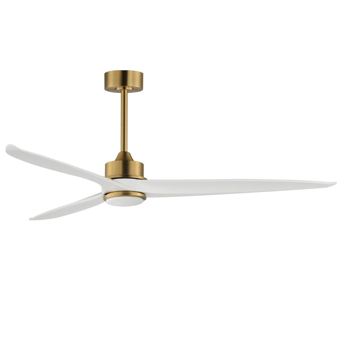 Maxim - 88834NAB - 80"Ceiling Fan - Woodwind - Natural Aged Brass