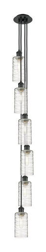 Downtown Urban Six Light Pendant