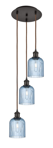 Ballston Three Light Pendant Oil Rubbed Bronze
