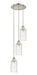 Innovations - 113B-3P-PN-G434-7DE - Three Light Pendant - Downtown Urban - Polished Nickel