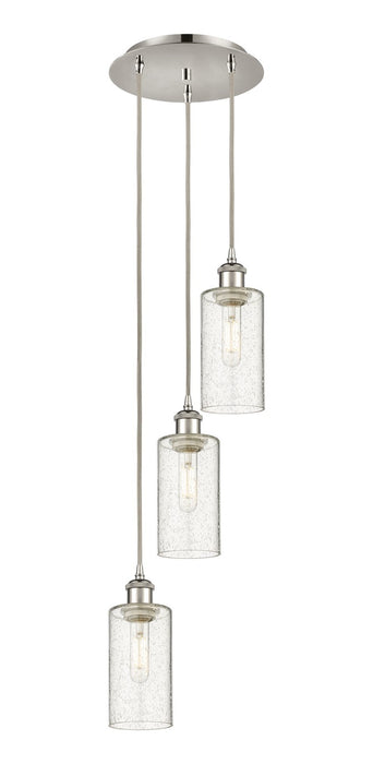 Innovations - 113B-3P-PN-G434-7SDY - Three Light Pendant - Downtown Urban - Polished Nickel