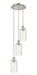 Innovations - 113B-3P-PN-G434-7SDY - Three Light Pendant - Downtown Urban - Polished Nickel