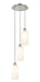 Innovations - 113B-3P-PN-G434-7WH - Three Light Pendant - Downtown Urban - Polished Nickel