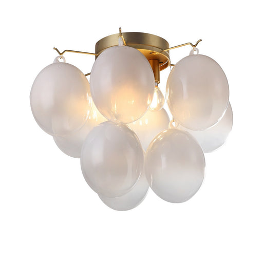 Globo Four Light Semi-Flush Mount