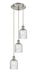 Innovations - 113B-3P-SN-G559-5SDY - Three Light Pendant - Ballston - Brushed Satin Nickel