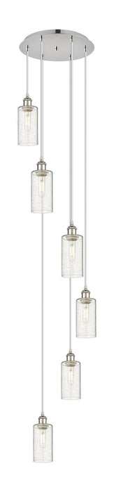 Innovations - 116B-6P-PN-G434-7SDY - Six Light Pendant - Downtown Urban - Polished Nickel