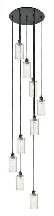 Innovations - 119B-9P-BK-G434-7SDY - Nine Light Pendant - Downtown Urban - Matte Black