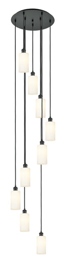 Downtown Urban Nine Light Pendant