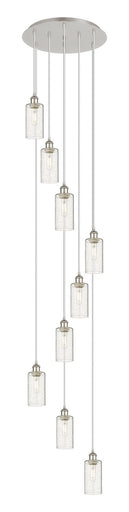 Downtown Urban Nine Light Pendant