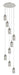 Innovations - 119B-9P-PN-G434-7SM - Nine Light Pendant - Downtown Urban - Polished Nickel