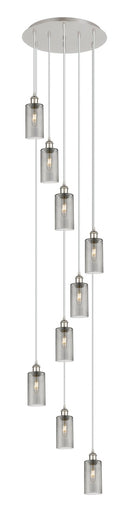 Downtown Urban Nine Light Pendant