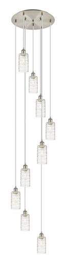 Downtown Urban Nine Light Pendant