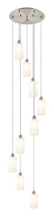 Innovations - 119B-9P-SN-G434-7WH - Nine Light Pendant - Downtown Urban - Brushed Satin Nickel