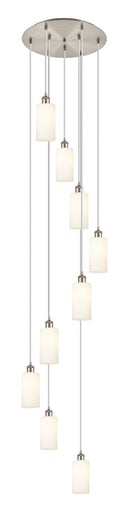 Downtown Urban Nine Light Pendant