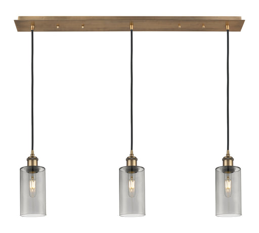 Downtown Urban Three Light Linear Pendant