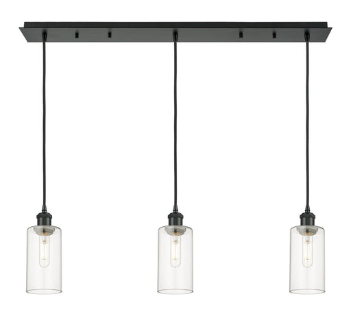 Downtown Urban Three Light Linear Pendant