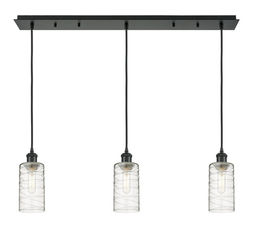 Downtown Urban Three Light Linear Pendant