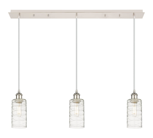 Downtown Urban Three Light Linear Pendant