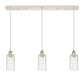 Innovations - 123B-3P-PN-G434-7DE - Three Light Linear Pendant - Downtown Urban - Polished Nickel