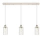 Innovations - 123B-3P-PN-G434-7SDY - Three Light Linear Pendant - Downtown Urban - Polished Nickel