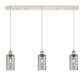 Innovations - 123B-3P-PN-G434-7SM - Three Light Linear Pendant - Downtown Urban - Polished Nickel