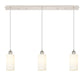 Innovations - 123B-3P-PN-G434-7WH - Three Light Linear Pendant - Downtown Urban - Polished Nickel