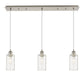 Innovations - 123B-3P-SN-G434-7CL - Three Light Linear Pendant - Downtown Urban - Brushed Satin Nickel