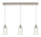 Innovations - 123B-3P-SN-G434-7SDY - Three Light Linear Pendant - Downtown Urban - Brushed Satin Nickel