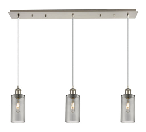 Downtown Urban Three Light Linear Pendant