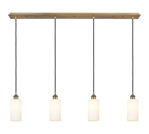 Downtown Urban Four Light Linear Pendant