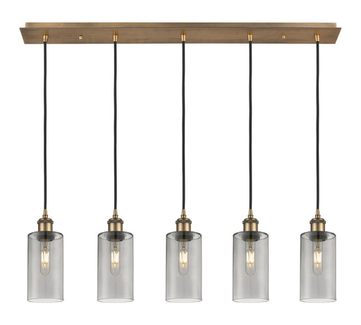 Downtown Urban Five Light Linear Pendant