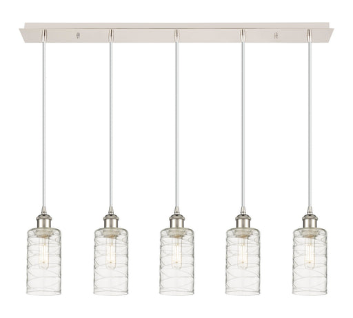 Downtown Urban Five Light Linear Pendant