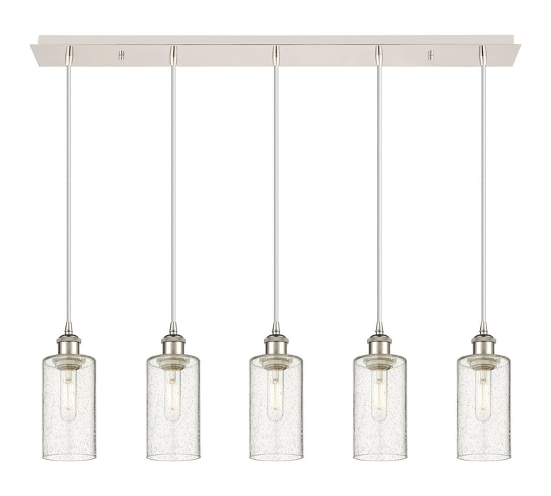 Innovations - 125B-5P-PN-G434-7SDY - Five Light Linear Pendant - Downtown Urban - Polished Nickel