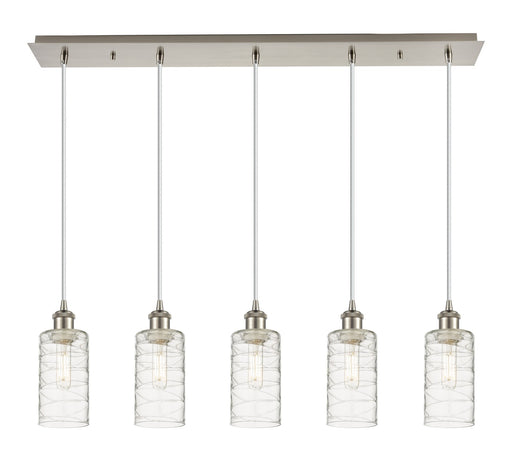 Downtown Urban Five Light Linear Pendant