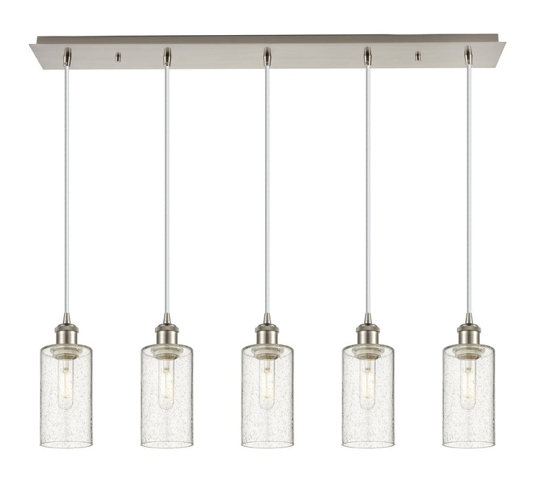 Innovations - 125B-5P-SN-G434-7SDY - Five Light Linear Pendant - Downtown Urban - Brushed Satin Nickel