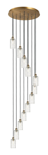 Downtown Urban 12 Light Pendant