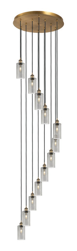 Downtown Urban 12 Light Pendant