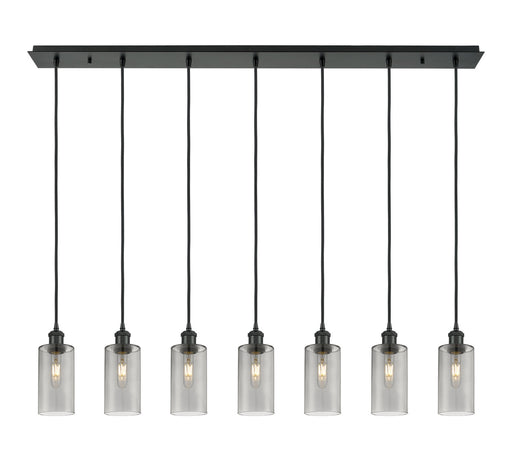 Downtown Urban Seven Light Linear Pendant