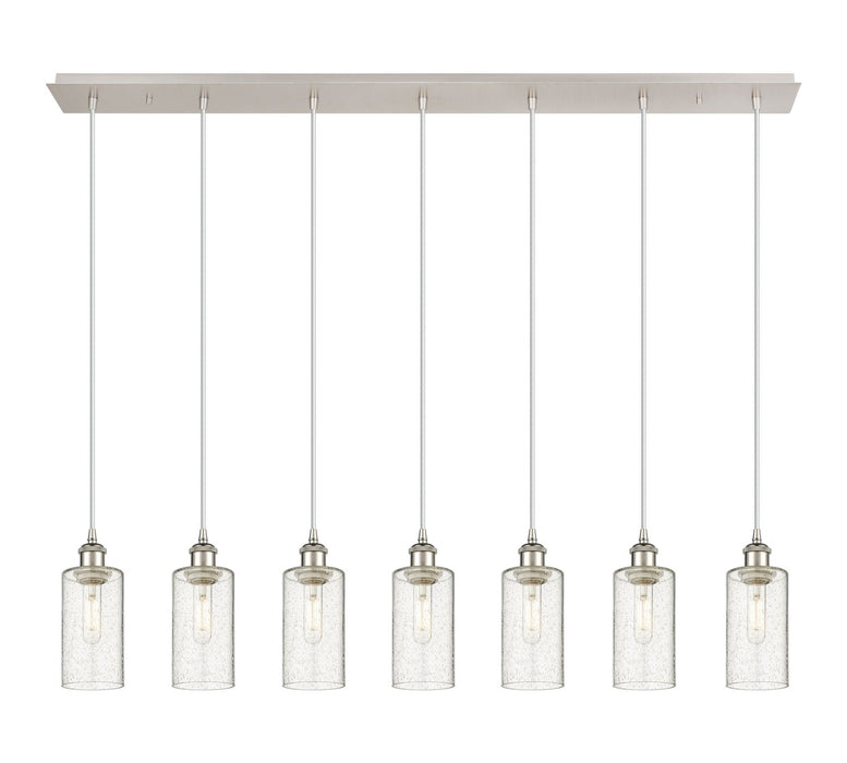 Innovations - 127B-7P-PN-G434-7SDY - Seven Light Linear Pendant - Downtown Urban - Polished Nickel