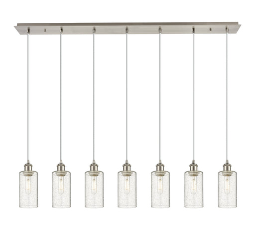 Innovations - 127B-7P-SN-G434-7SDY - Seven Light Linear Pendant - Downtown Urban - Brushed Satin Nickel