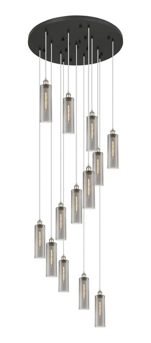 Innovations - 132BK-B-13P-PN-G434-12SM - 13 Light Pendant - Downtown Urban - Polished Nickel