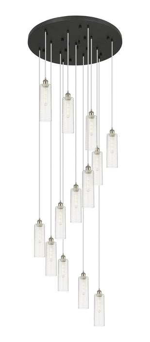 Innovations - 132BK-B-13P-SN-G434-12SDY - 13 Light Pendant - Downtown Urban - Brushed Satin Nickel